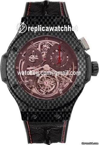 Hublot Big Bang Ferrari Mens watch Unisex Manual winding Carbon 308.QX.1110.HR.SCF11