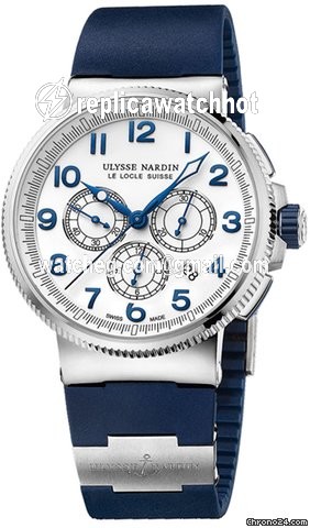 Ulysse Nardin Marine Chronograph Mens watch Unisex Automatic Titanium 1503-150-3.60