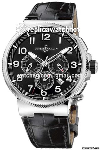 Ulysse Nardin Marine Chronograph Mens watch Unisex Automatic Steel 1503-150-62