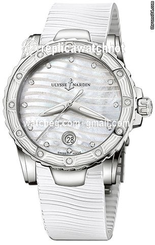 Ulysse Nardin Lady Diver Womens watch Automatic Steel 8153-180E-3-10