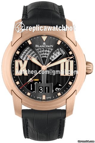 Blancpain L-Evolution Mens watch Unisex Automatic Rose gold 8850-36b30-53b