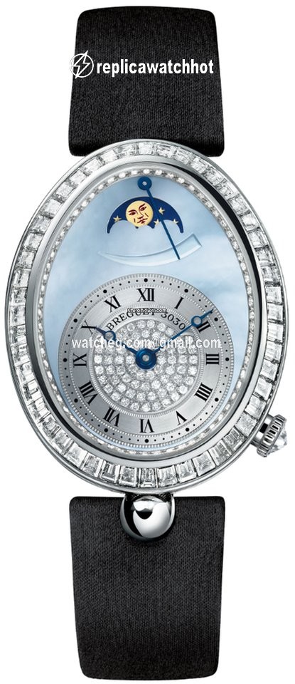 Breguet Reine de Naples Womens watch Automatic White gold 8909bb vd 864.d00d