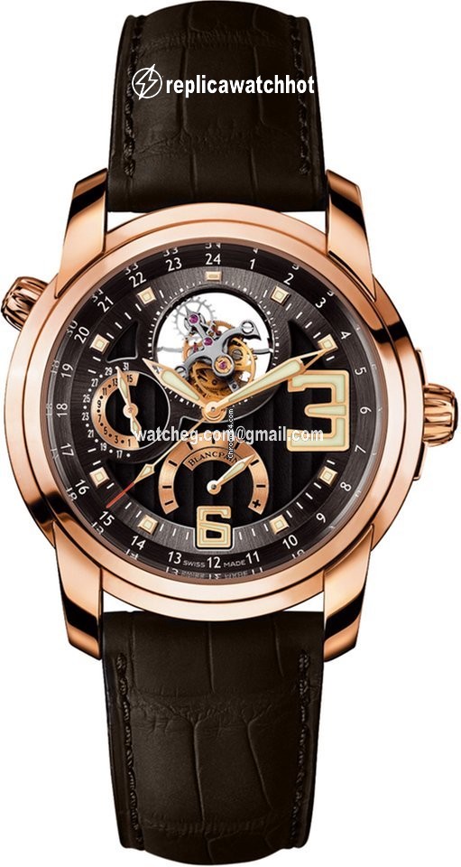 Blancpain L-Evolution Mens watch Unisex Automatic Rose gold 8825-3630-53b