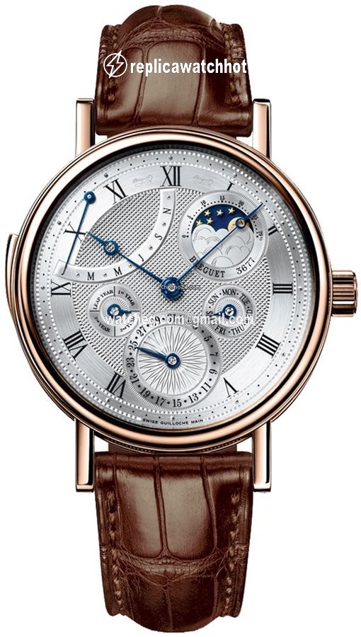 Breguet Classique Complications Mens watch Unisex Manual winding Rose gold 5447br 1e 9v6