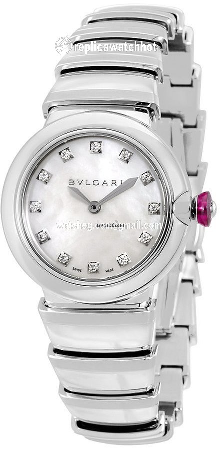 Bulgari Lucea Womens watch Quartz Steel 102196 lu28wss 12