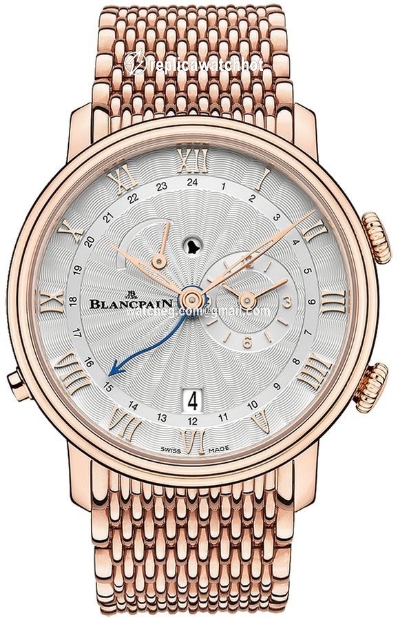Blancpain Villeret Mens watch Unisex Automatic Rose gold 6640-3642-mmb