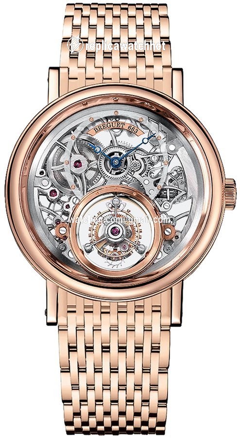 Breguet Classique Complications Mens watch Unisex Manual winding Rose gold 5335br 42 rw0