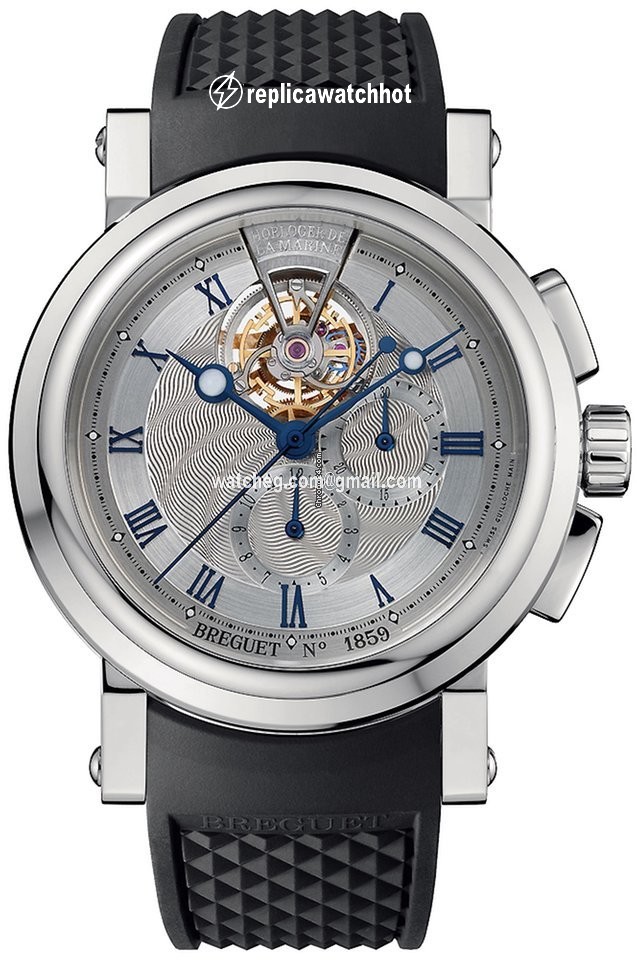 Breguet Marine Mens watch Unisex Manual winding Platinum 5837pt u2 5zu