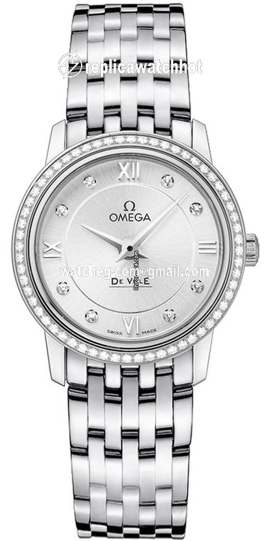 Omega De Ville Prestige Womens watch Quartz Steel 424.15.27.60.52.001