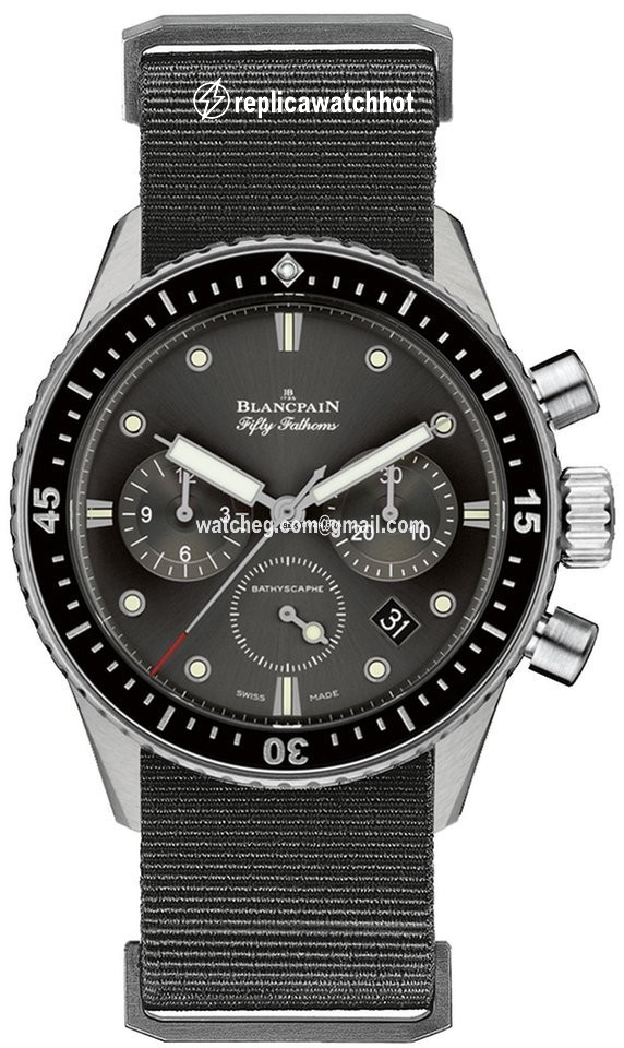 Blancpain Fifty Fathoms Bathyscaphe Mens watch Unisex Automatic Steel 5200-1110-naba