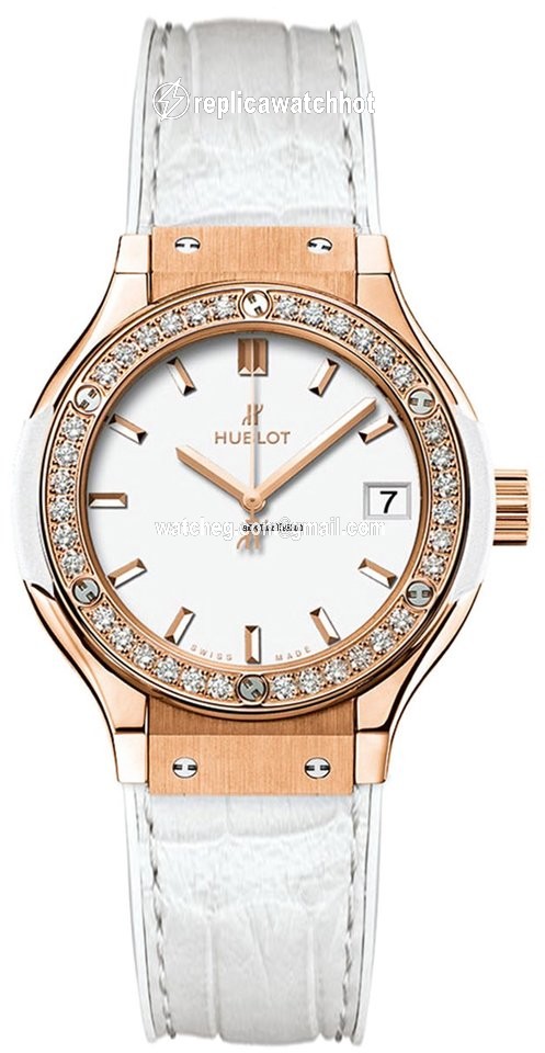 Hublot Classic Fusion Quartz Womens watch Quartz Rose gold 581.oe.2080.lr.1204