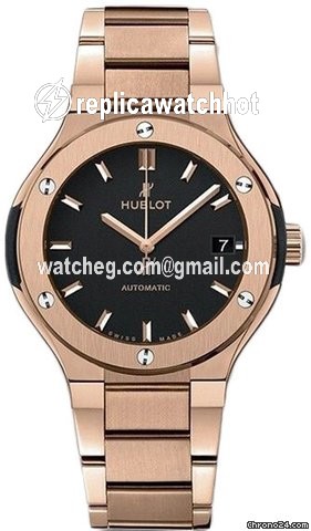 Hublot Classic Fusion 45, 42, 38, 33 mm Womens watch Automatic Rose gold 585.ox.1180.ox