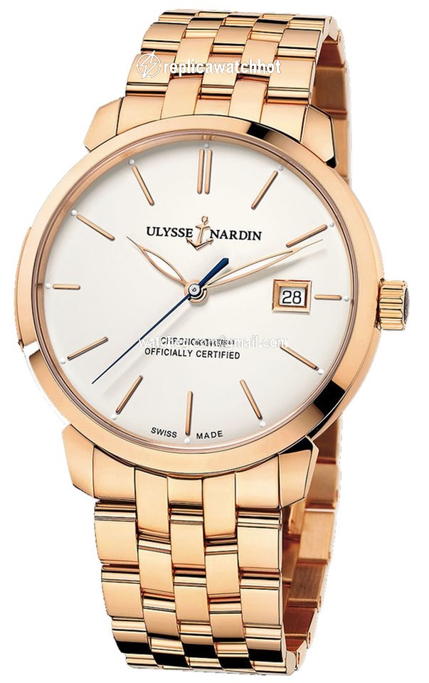Ulysse Nardin San Marco Mens watch Unisex Automatic Rose gold 8156-111-8 91