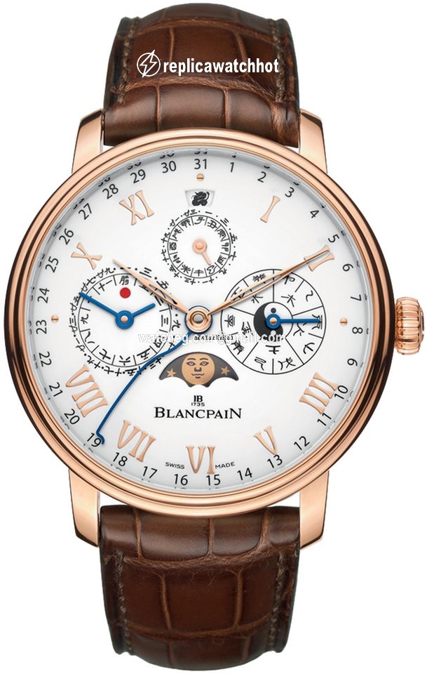 Blancpain Villeret Mens watch Unisex Automatic Rose gold 00888-3631-55B