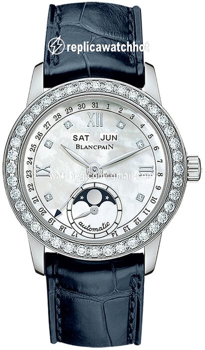 Blancpain Leman Moonphase Womens watch Automatic Steel 2360-4691a-55b