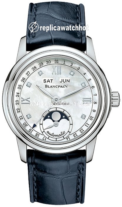 Blancpain Leman Moonphase Womens watch Automatic Steel 2360-1191a-55b