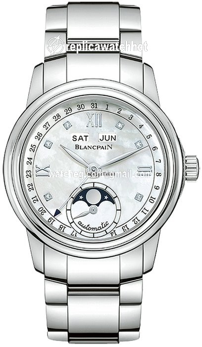 Blancpain Leman Moonphase Womens watch Automatic Steel 2360-1191a-71