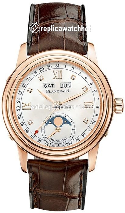 Blancpain Leman Moonphase Womens watch Automatic Rose gold 2360-3691a-55b