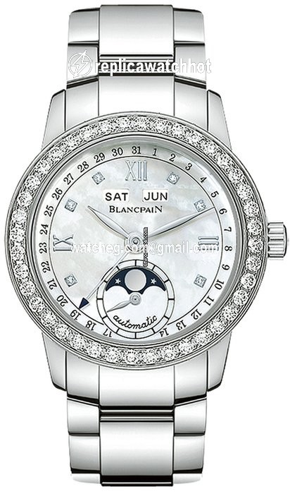 Blancpain Leman Moonphase Womens watch Automatic Steel 2360-4691a-71