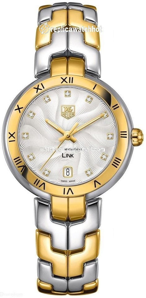 TAG Heuer Link Lady Womens watch Quartz Gold Steel WAT1350.BB0957