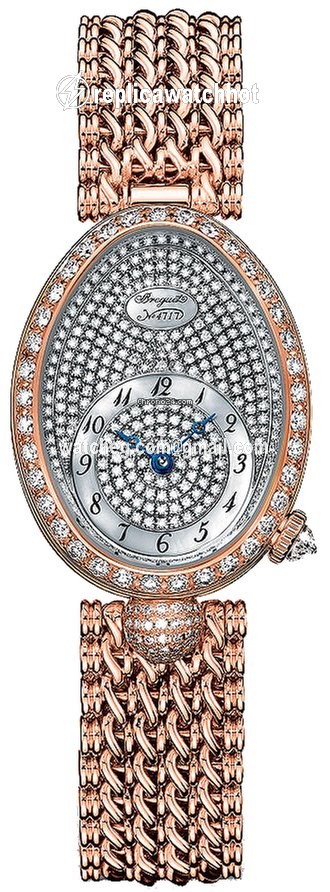 Breguet Reine de Naples Womens watch Automatic Rose gold 8928br 8d j20.dd00