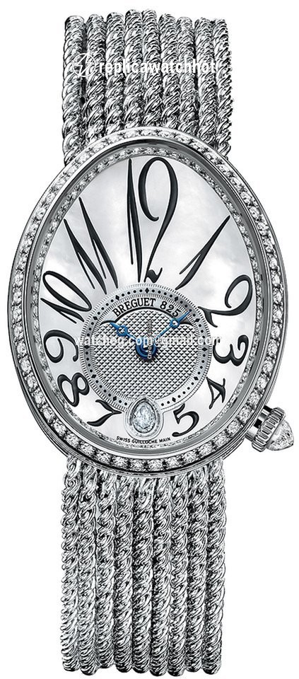 Breguet Reine de Naples Womens watch Automatic White gold 8918bb 58 j39.d00d
