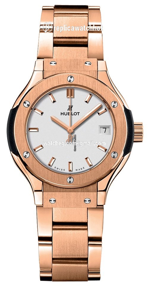 Hublot Classic Fusion Quartz Womens watch Quartz Rose gold 581.ox.2611.ox
