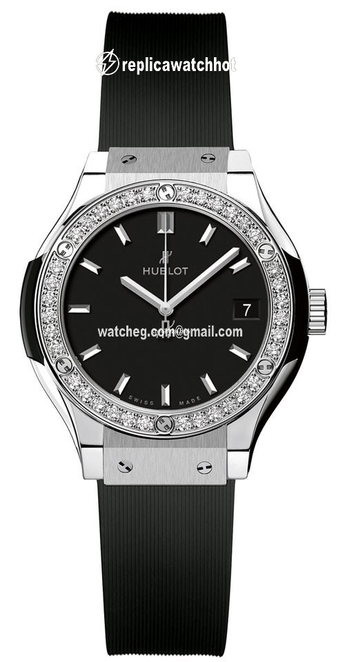 Hublot Classic Fusion Quartz Womens watch Quartz Titanium 581.nx.1171.rx.1104