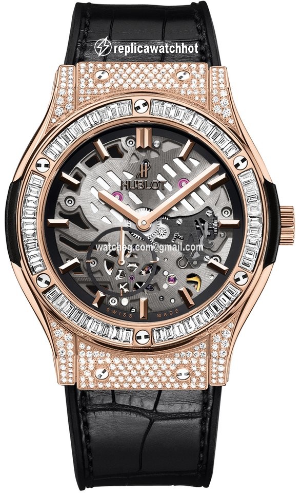 Hublot Classic Fusion Ultra-Thin Mens watch Unisex Manual winding Rose gold 515.ox.0180.lr.0904