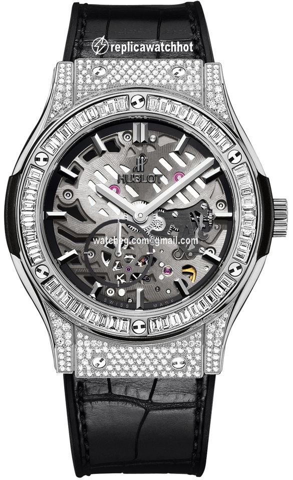 Hublot Classic Fusion Ultra-Thin Mens watch Unisex Manual winding Titanium 515.nx.0170.lr.0904