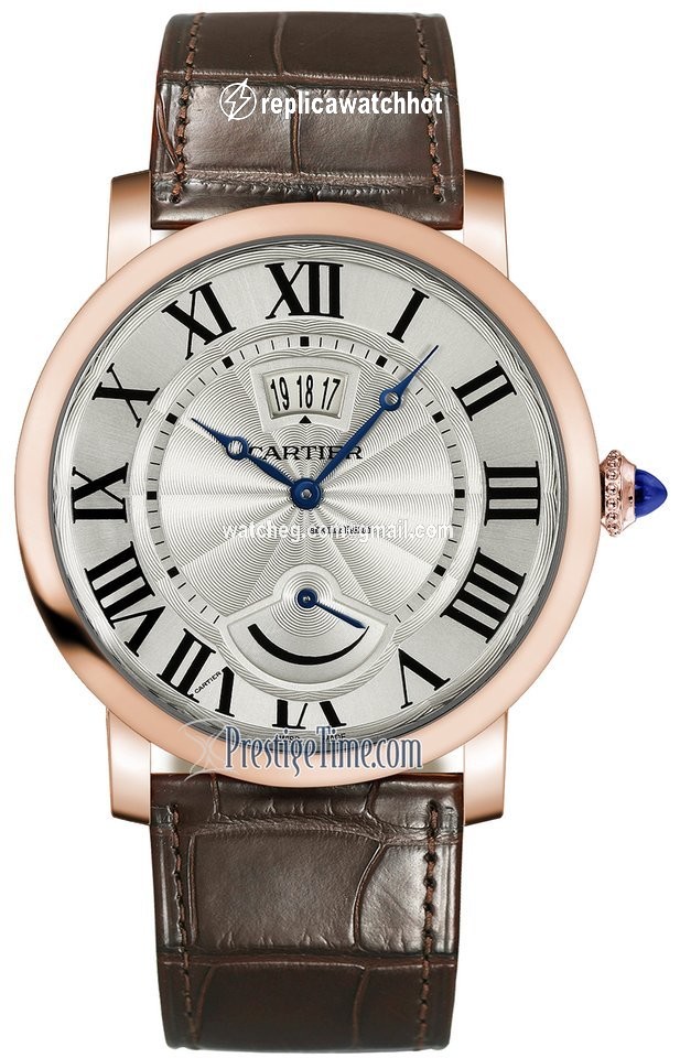 Cartier Rotonde de Cartier Mens watch Unisex Manual winding Rose gold w1556252