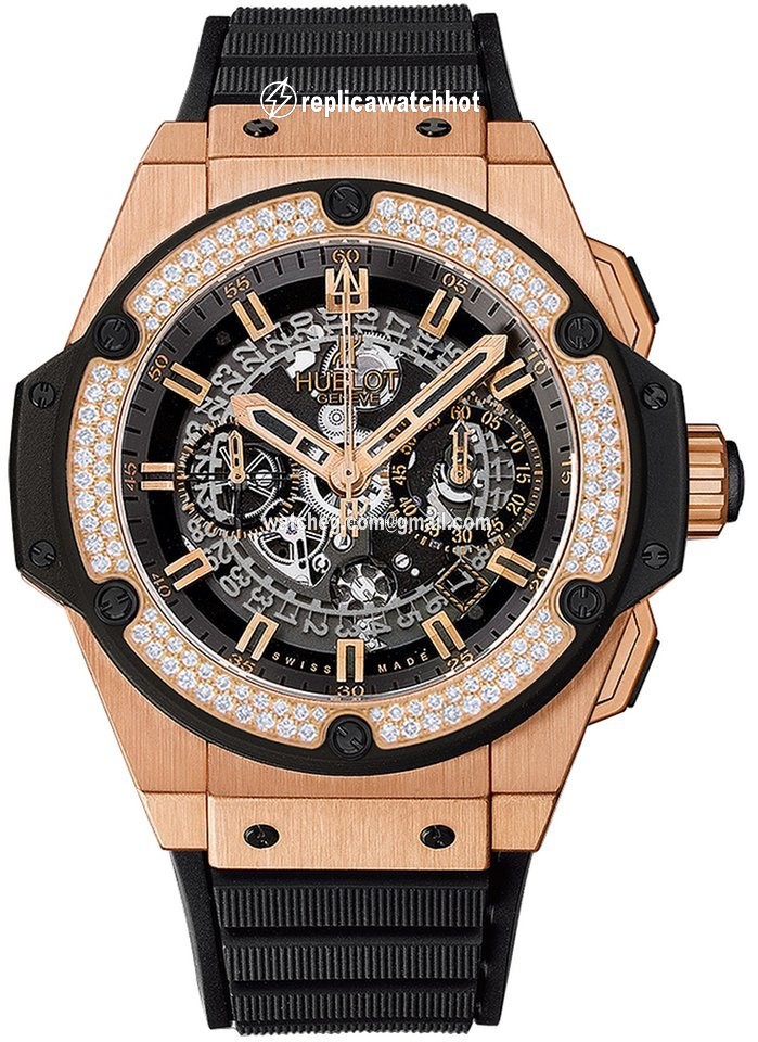 Hublot King Power Mens watch Unisex Automatic Rose gold 701.ox.0180.rx.1104