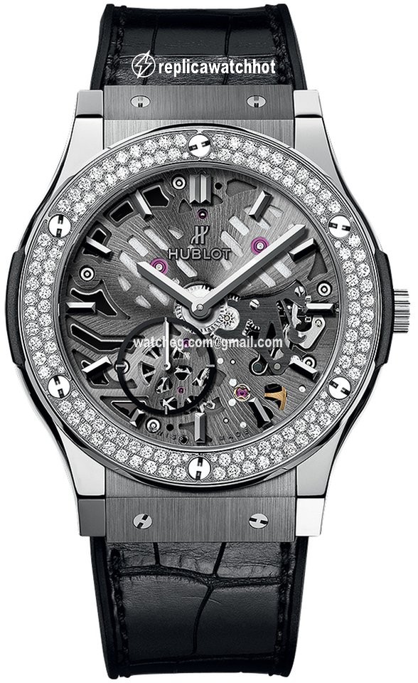 Hublot Classic Fusion Ultra-Thin Mens watch Unisex Manual winding Titanium 545.nx.0170.lr.1104
