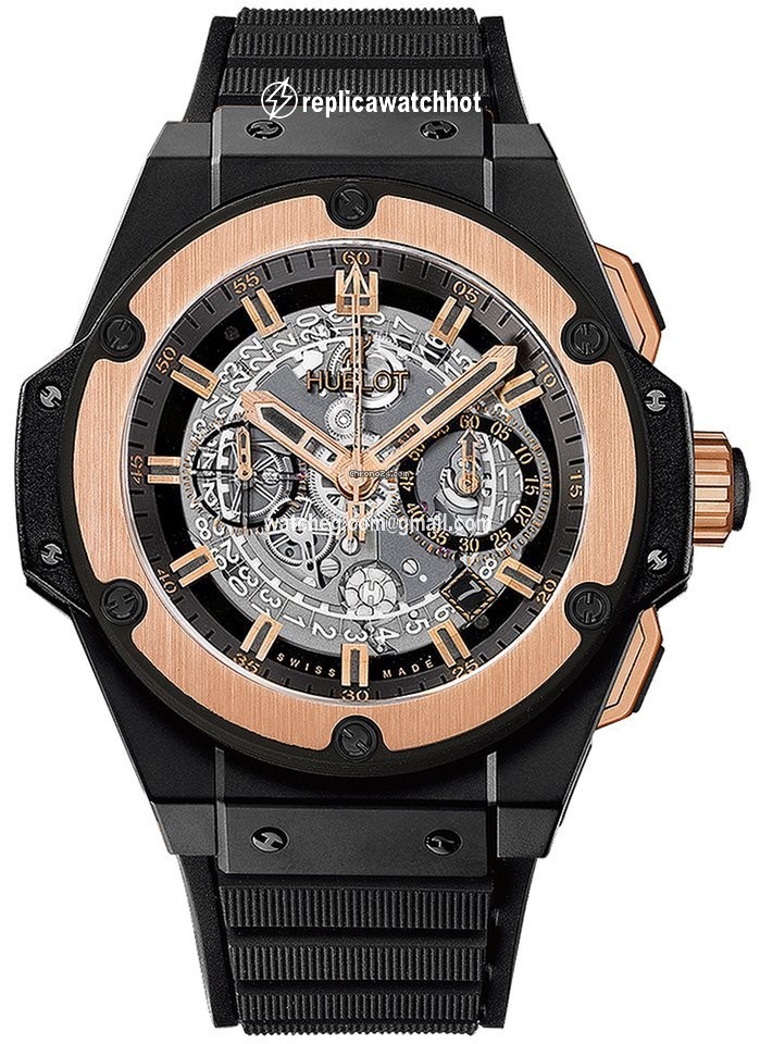 Hublot King Power Mens watch Unisex Automatic Ceramic 701.co.0180.rx Black Magic