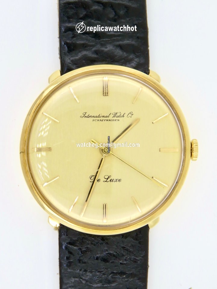 IWC Mens watch Unisex Manual winding Yellow gold 1779961