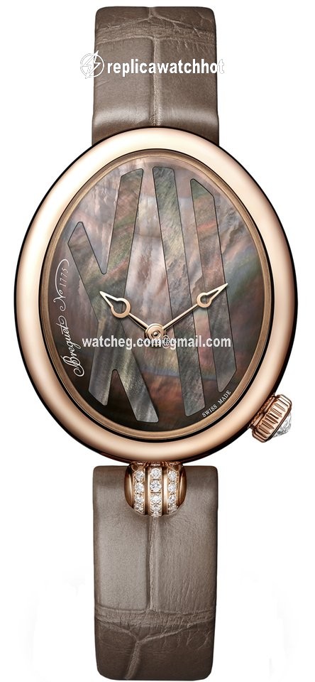 Breguet Reine de Naples Womens watch Automatic Rose gold 9808br 5t 922 0d00