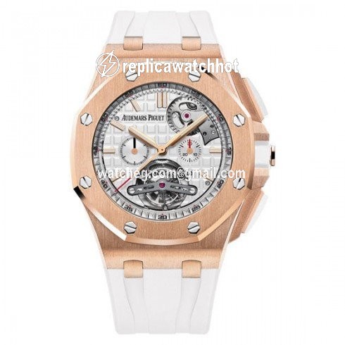Audemars Piguet Royal Oak Offshore Tourbillon Chronograph Mens watch Unisex Automatic Rose gold 26540OR.OO.A010CA.01