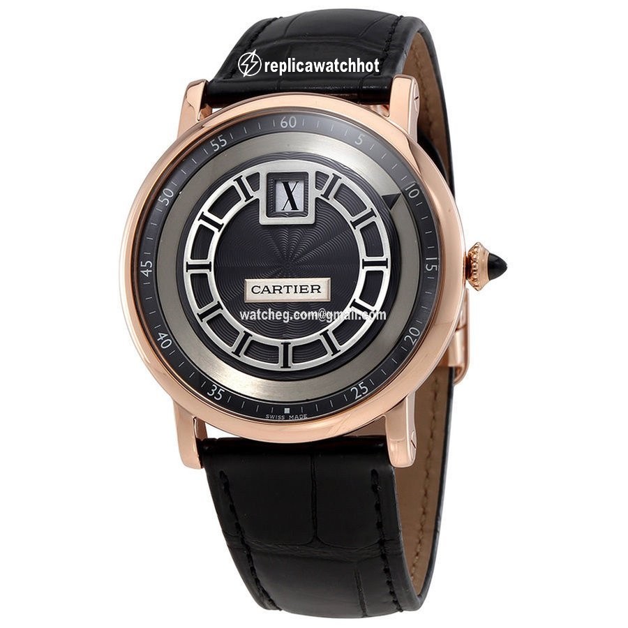 Cartier Rotonde de Cartier Mens watch Unisex Manual winding Rose gold W1553751