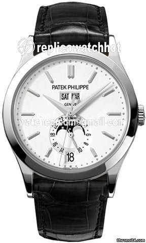 Patek Philippe Annual Calendar Mens watch Unisex Automatic White gold 5396G