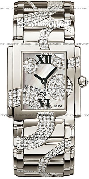 Patek Philippe Twenty~4 Womens watch Quartz White gold 4910-49G-001