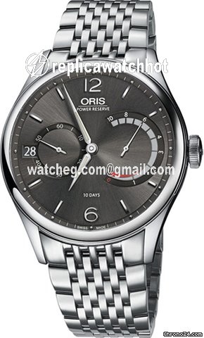 Oris Artelier Calibre 111 Mens watch Unisex Manual winding Steel 01 111 7700 4063-Set 8 23 79