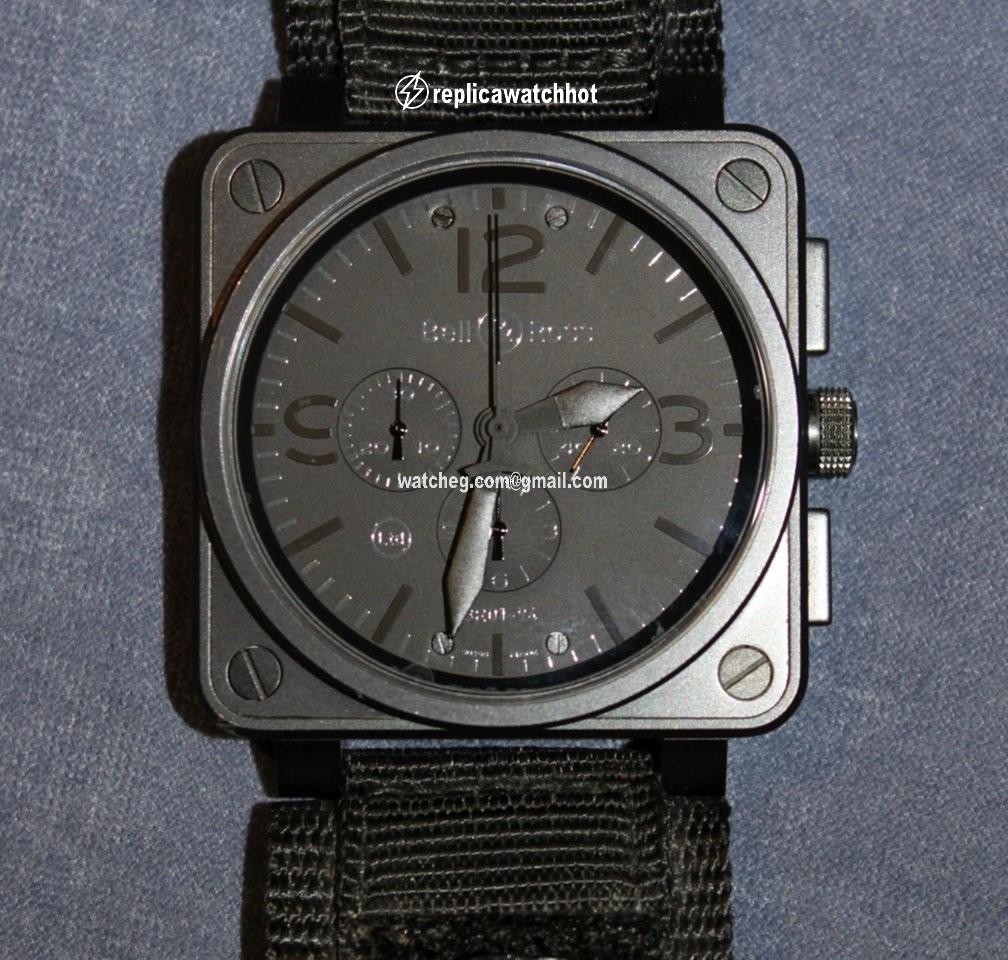 Bell & Ross BR 01-94 Chronographe Mens watch Unisex Automatic Steel BR 01-94
