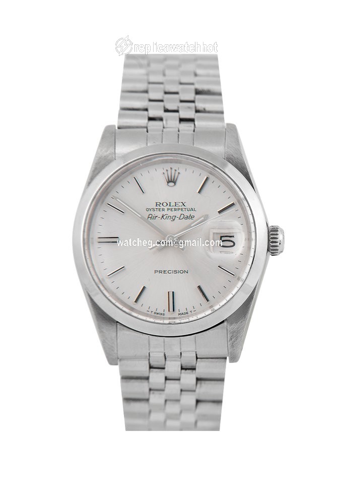Rolex Air King Date Mens watch Unisex Steel Automatic 5700