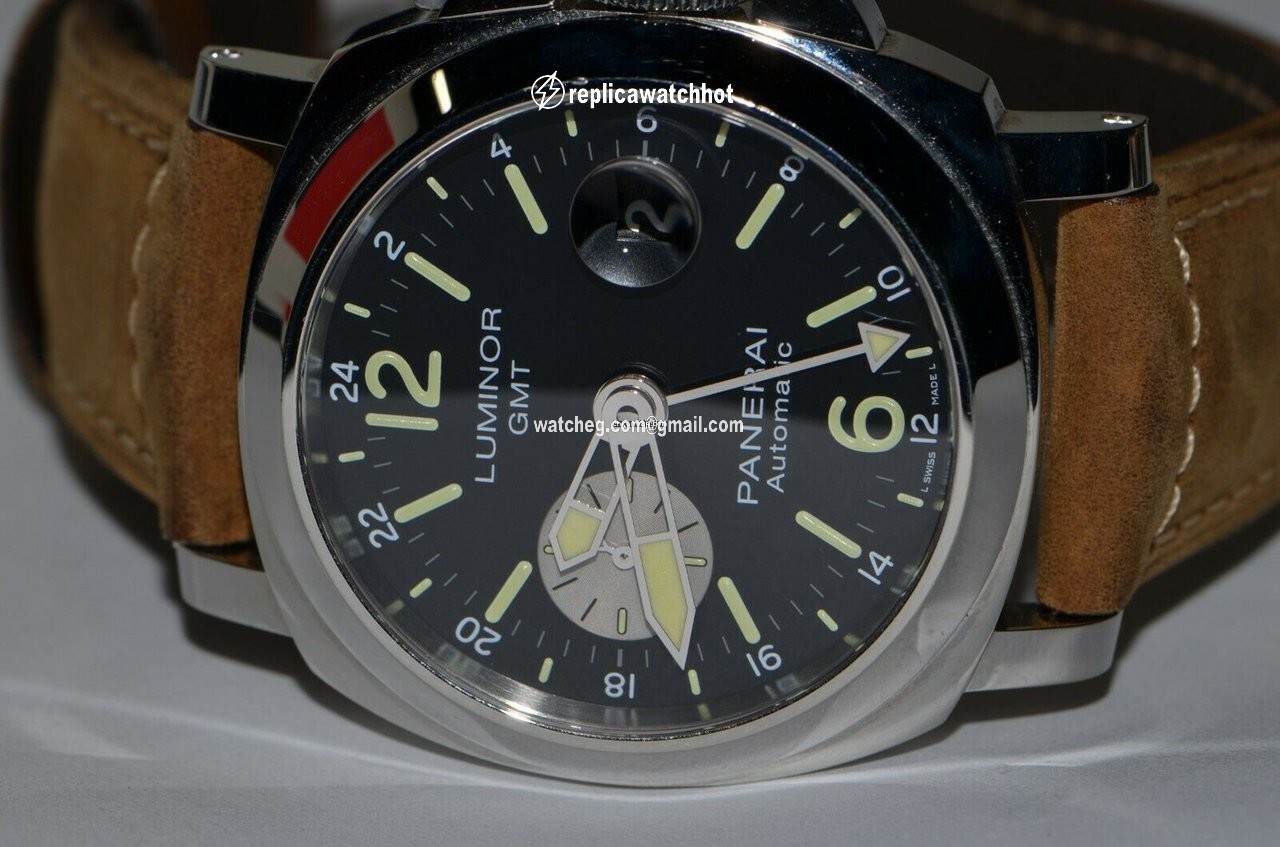 Panerai Luminor GMT Automatic Mens watch Unisex Automatic Steel PAM01088