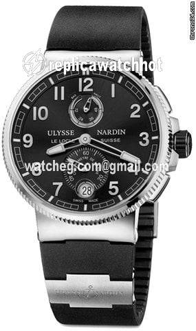 Ulysse Nardin Marine Chronometer Manufacture Mens watch Unisex Automatic Titanium 1183-126-3.62