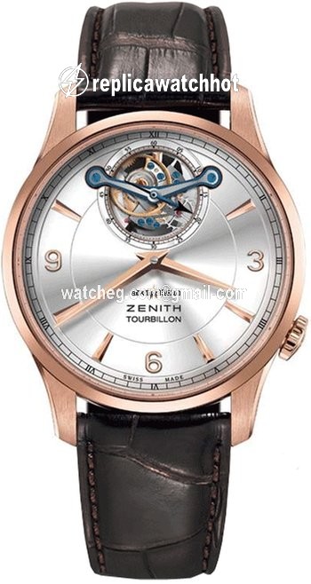 Zenith Elite Tourbillon Mens watch Unisex Automatic Rose gold 18.2192.4041-01.C498
