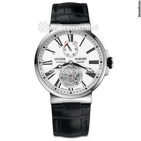 Ulysse Nardin Marine Tourbillon Mens watch Unisex Automatic Steel 1283-181 E0