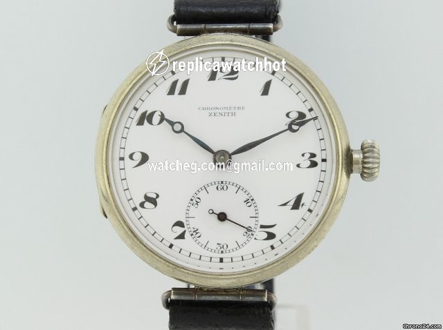 Zenith Mens watch Unisex Manual winding Steel 4140