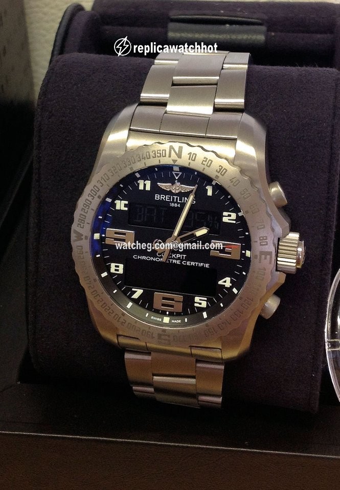 Breitling Cockpit B50 Mens watch Unisex Quartz Titanium EB5010