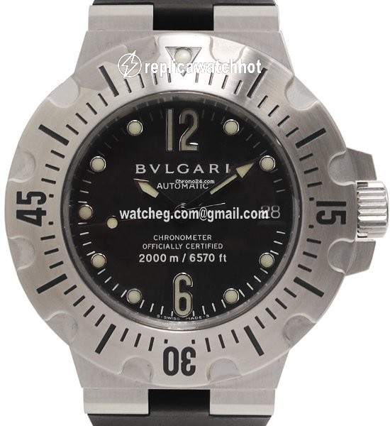Bulgari Diagono Mens watch Unisex Automatic Steel SD 42 S